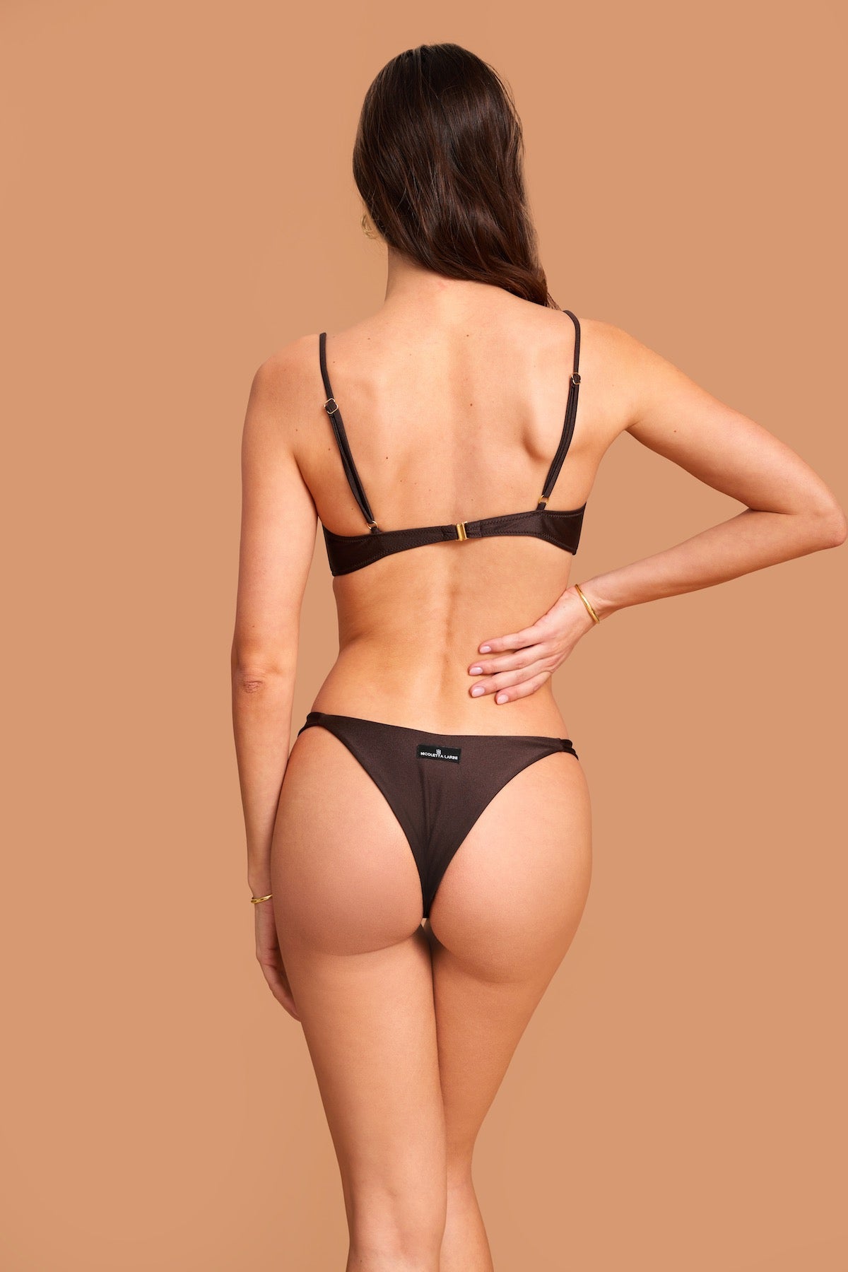 Bikini Balconcino Sunrise - Marrone cioccolato