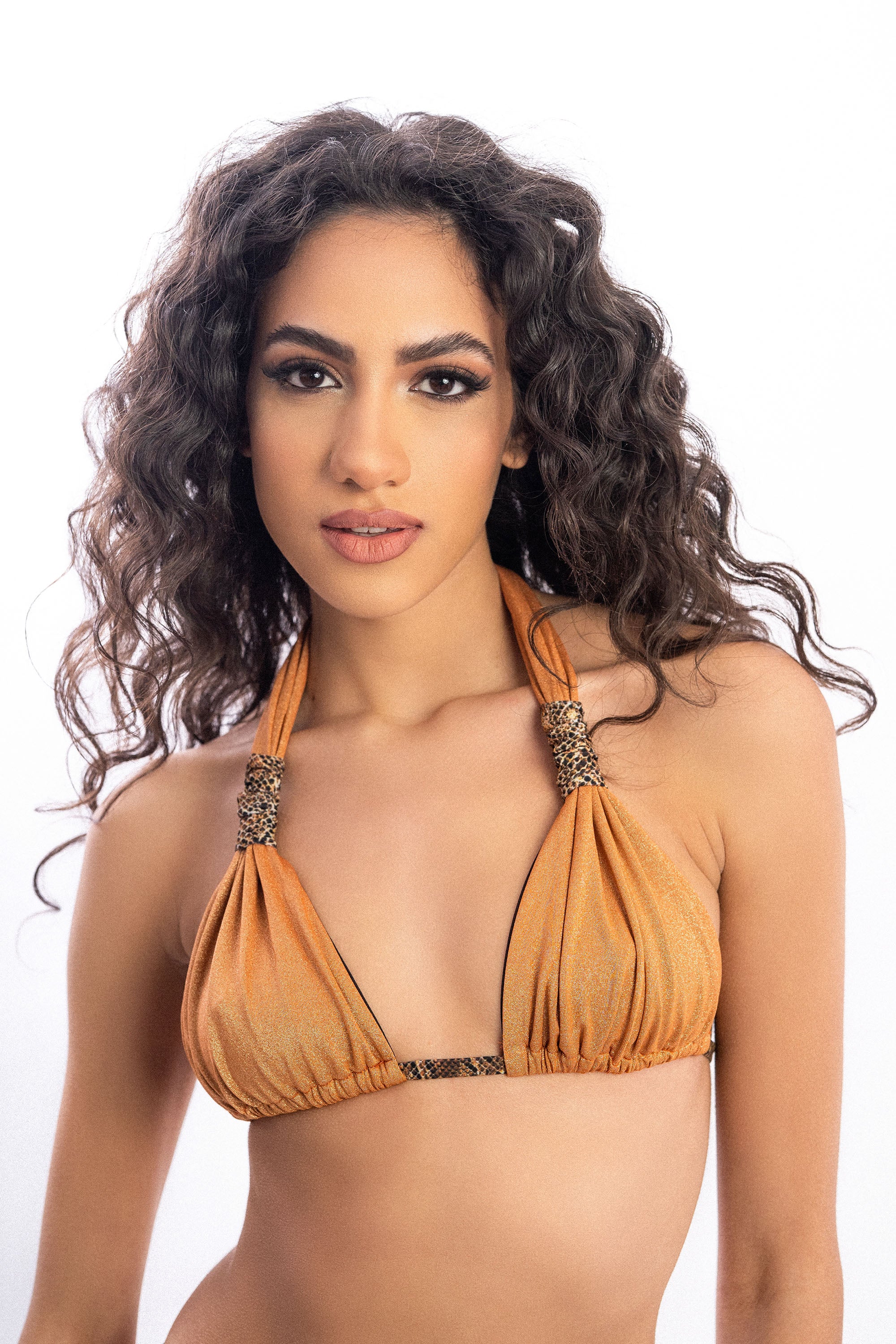 Bikini Pitonato - Rame